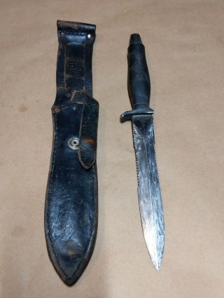 Gerber Mark Ii 2 Boot Knife Dagger Vintage Portland Oregon Usa,  Scabbard Sheath