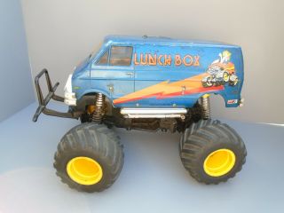 Vintage Tamiya Lunchbox 1/12 Rc Van Car As - Is Monster Truck