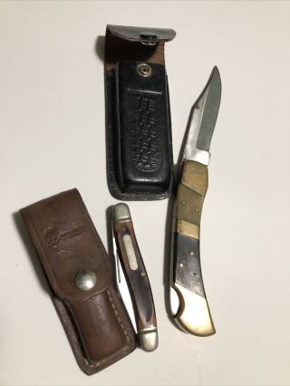Vintage Handle Folding Pocket Knife Pakistan Stainless Steel Blade & Old Timers