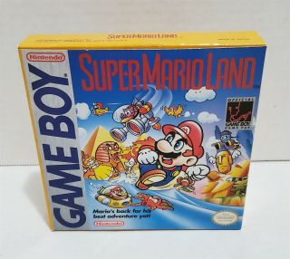 Lt55 100 Authentic Vintage Nintendo Game Boy Mario Land W/ Box