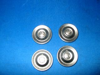 Tru Scale Truck Hub Cap Set Of 4 Replacement Toy Part Tsp - 014