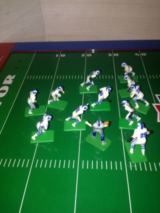 Electric Football White Jersey Baltimore Colts Nfl Team With Quarterback