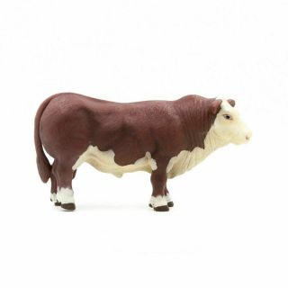 Little Buster Toys Hereford Bull Dimensions: L6.  00 X H:3.  25