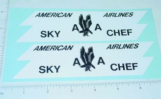 Structo Aa Airlines Truck Sticker Set St - 026