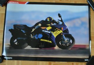 Honda Motorcycle 1995 Full Line Official Poster
