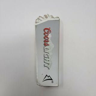 Coors Light Beer Tap Handle Mountain Rocky