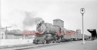 1d697 Negative/rp 1940s/50s Pennsylvania Railroad 2 - 6 - 2 Loco 1392