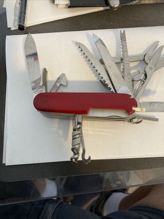 Victorinox Swiss Army Knife Officier Suisse Champ Missing Pen