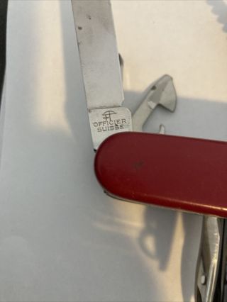 Victorinox Swiss Army Knife Officier Suisse Champ Missing Pen 2