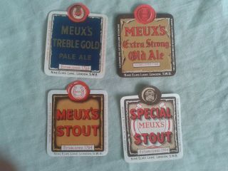 4 Meux’s Brewery Co.  Ltd.  London Beer Labels