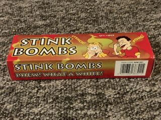 Stink Bombs What A Wiff Funny Joke Prank Rotten Eggs 12 Boxes Of 3 Viles Each 2