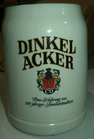 Dinkel Acker German Beer Stein Mug
