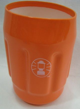 Coleman Lantern Tuffoams Insulated Can Holder Bottle Koozie Grip Orange