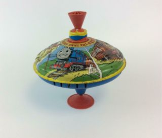 Vintage 1984 Thomas The Tank Engine Spinning Table Top Toy