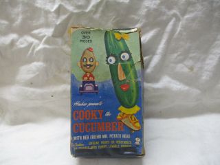 Vintage Hasbro Cooky The Cucumber & Mr.  Potato Head