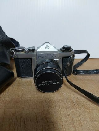 Vintage Pentax Asahi Japan 35mm Film Camera Takumar