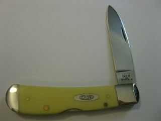 2020 Case Xx Usa Bose Tribal Lock Knife Tb312010l Ss Yellow Synthetic Made Usa