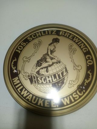 vintage schlitz beer tray.  DATED 1971.  FB1 2
