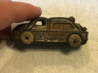 Barclay Or Manoil Us Motor Unit Truck Lead Slush Cast 1920s Toy W/tow Hook Neat