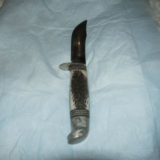 Western Stainless Steel - Usa Fixed Blade Knife - Bone Handle