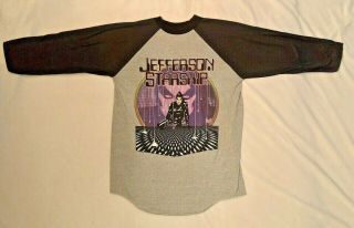 Jefferson Starship 1981 Vintage Concert Tour Shirt Jersey Modern Times Tour 1981