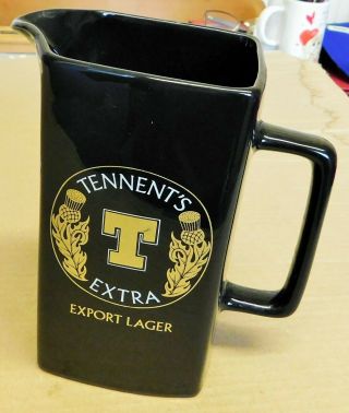 Tennants Extra Export Lager Water Jug / Pitcher By Wade.