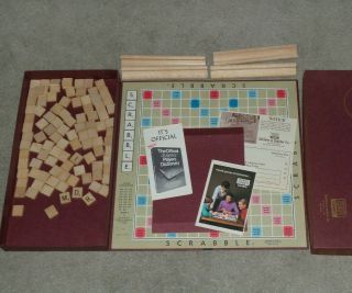 Vintage Selchow & Righter Vintage Scrabble Board Game Complete Fast Ship