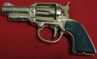 Vtg Zee Toys Ranger Revolver Mini Cap Pistol 1960 