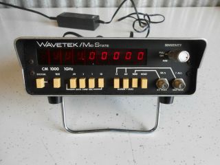 Vintage Wavetek Mid - State Model Cm 1000 1 Ghz Frequency Counter Made In Usa
