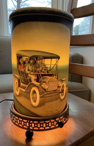 Econolite Motion Lamp Vintage 1957 Usa 1912 Model T 1914 Stutz Bearcat “as - Is”