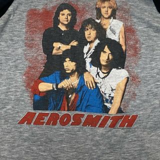 Aerosmith Vintage 1984 Back In The Saddle Tour Concert T - Shirt XS/Small 80 ' s 2
