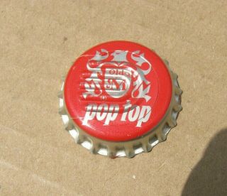 Old Milwaukee Pop Top Beer Cap Patent Pending 1960 