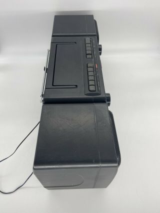 Sony CFS - W430 Radio Cassette Corder Boombox Black Vintage 3