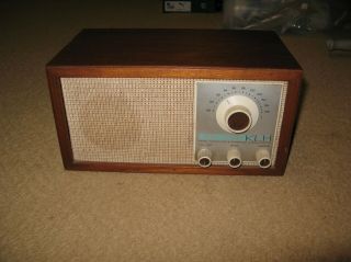 Vintage Klh Model Twenty One 21 Fm Receiving System Walnut Cabinet Radio