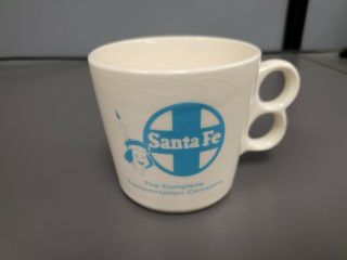 Vintage Santa Fe Railroad Coffee Mug