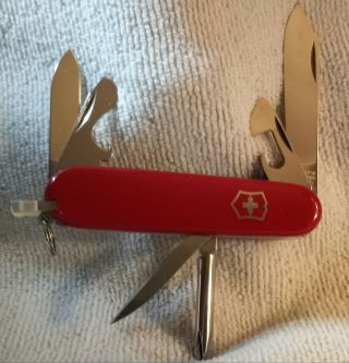 Victorinox Tinker☆swiss Army Knife☆red 5310☆pre - Owned☆perfect ☆91mm 3 1/2 "