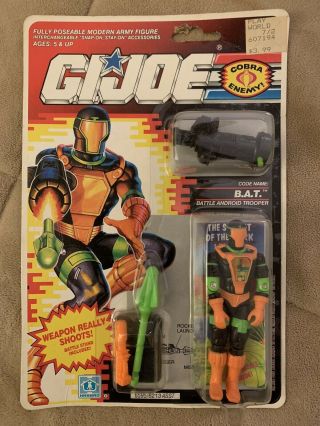 Gi Joe Cobra B.  A.  T.  1990 Vintage B.  A.  T Battle Android Trooper