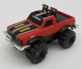 Vtg Schaper Stomper Red Datsun Turbo Truck 4x4 Toy Read