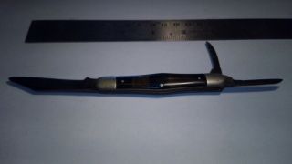 1912 - 1950 A.  C.  M.  Co.  Aerial Cutlery Co. ,  Cellinoid Handle 3 Blade Pocket Knife