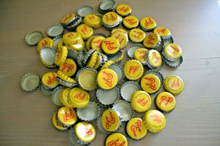 Set Of 100 Sparkling Water Topo Chico Bottle Caps (3 Different Kinds)