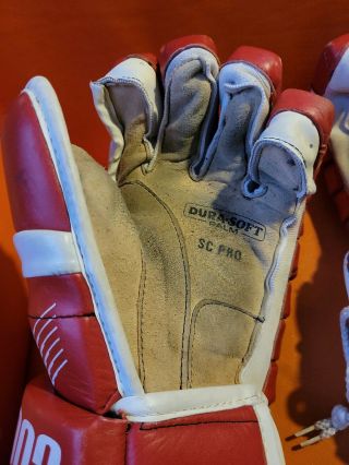 Vintage Cooper Sc Pro Hockey Glove 14 