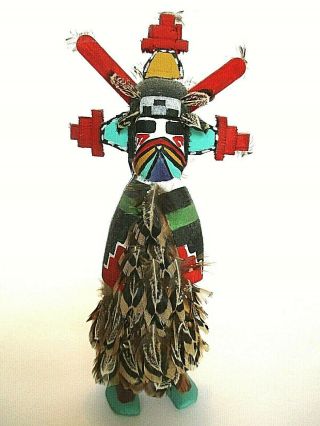 Vintage Native American Hopi Wood Kachina Doll 8 "