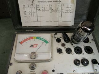 Vintage B&k Dyna - Quik Model 600 Vacuum Tube Tester