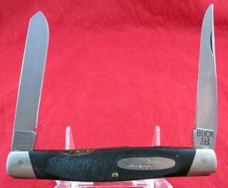Vintage Buck 313 Usa 1972 - 1986 Muskrat 2 - Blade Folding Pocket Knife