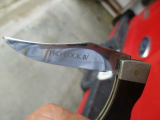Vintage Case Xx Pro Lock Iv Pocket Knife Lock Blade