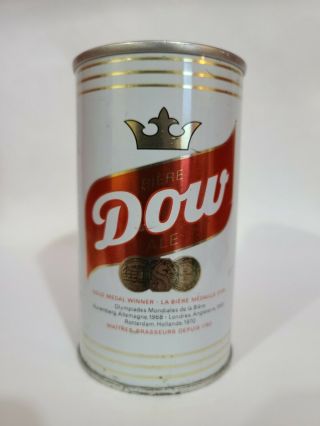 Dow Ale Biere 1973 Straight Steel Pull Tab Beer Can Brasserie Dow Ococ Canada