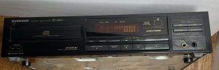 Pioneer Cd Player Single Disc Vintage Pd - 4550 / No Remote &