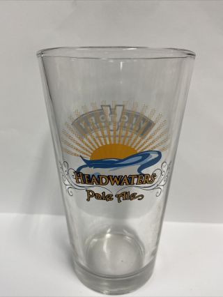 Victory Brewing Company Headwaters Pale Ale 16oz Pint Beer Glass Downingtown Pa