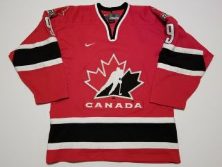 Vintage 2002 Team Canada Paul Kariya Nike Hockey Olympics Small Jersey