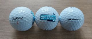 Shepherd Neame Brewery Spitfire Pack Of Three Titleist Velocity Golf Balls